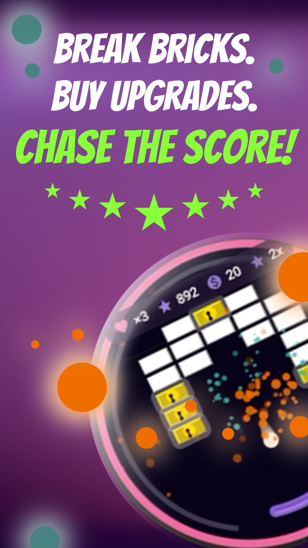 Brick Run on-watch screenshot 1